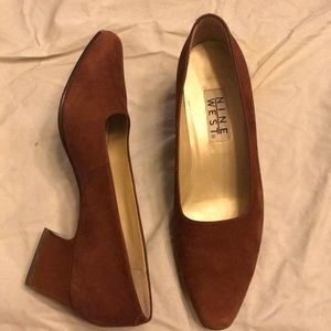 Cute brownish red shoe